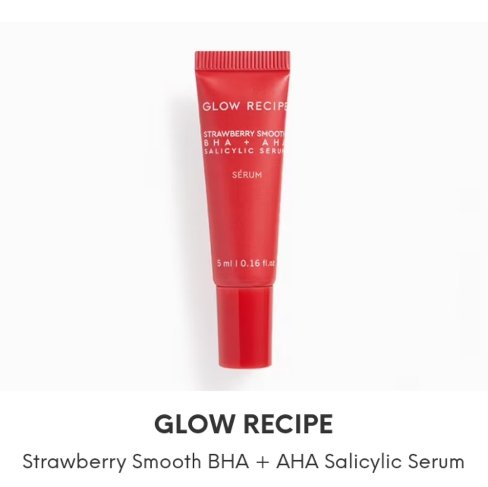 GLOW RECIPEStrawberry Smooth BHA + AHA Salicylic Serum